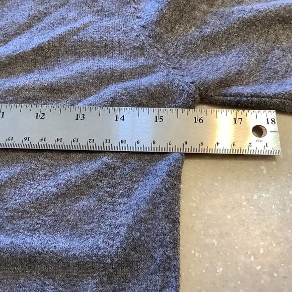 Vila Milano Cardigan Sweater Size Small Gray Jewel Button Up Long Sleeves - Picture 5 of 9